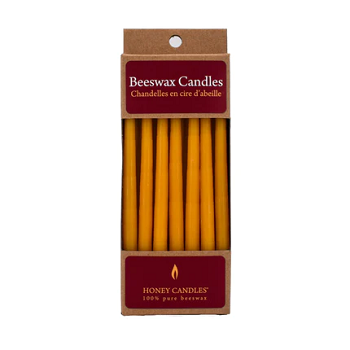 Mini Beeswax Tapers 7 Per Pack