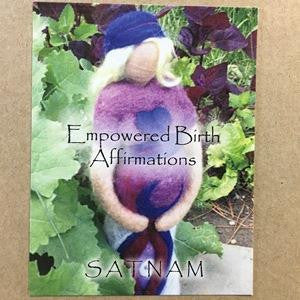 empowered birth affirmations cover