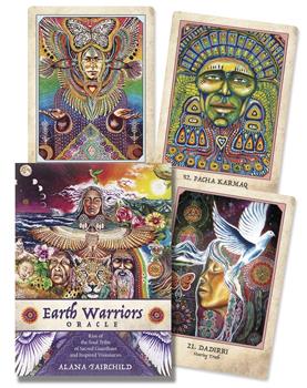 Sample of cards/artwork of Earth Warriors Oracle