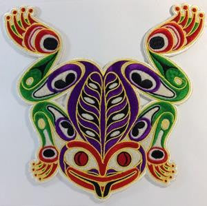Embroidery Iron On Patch - Frog - Joe Wilson
