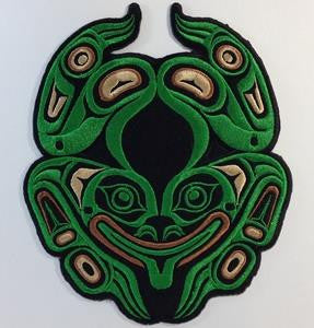 Embroidery Iron On Patch - Frog - Gene Suyu