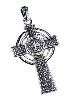 Pendant - Celtic Cross - Sterling Silver