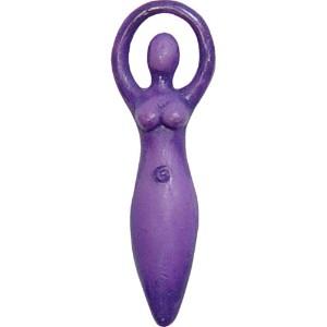 Purple Goddess Talisman  1.5"