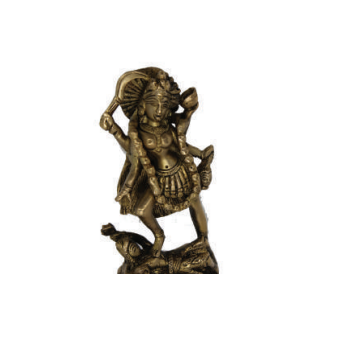 Kali Statue - Brass 5"