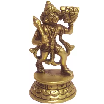Hanuman - Brass 4"