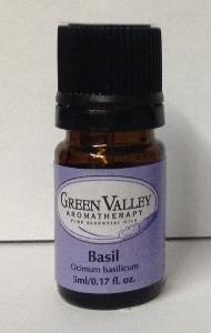 Basil essential oil by Green Valley Aromatherapy
