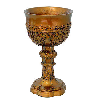 The Holy Grail - Painted Resin Chalice