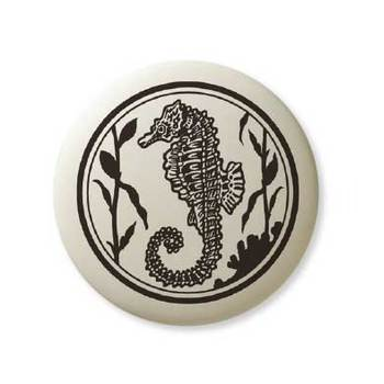 Ceramic Necklace - Seahorse
