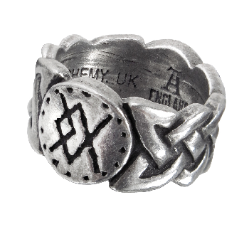Ring - Rune Knot - Pewter