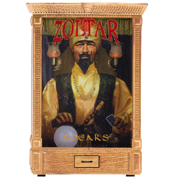 Mini zoltar fortune teller
