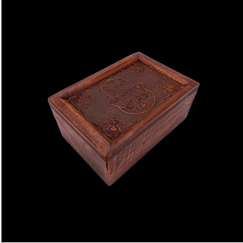 Hamsa Carved Box
