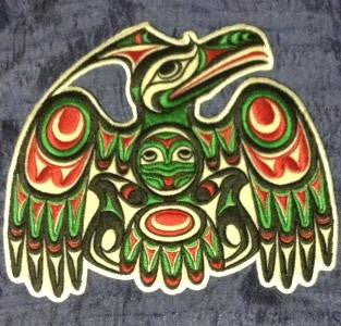 Embroidery Iron On Patch - Raven - Joe Wilson