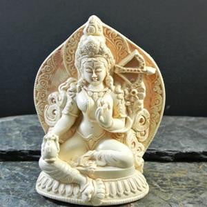 Tibetan Statue - Red Tara - 4"