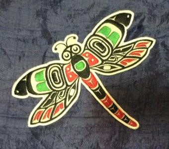 Embroidery Iron On Patch - Dragonfly - Gene Suyu